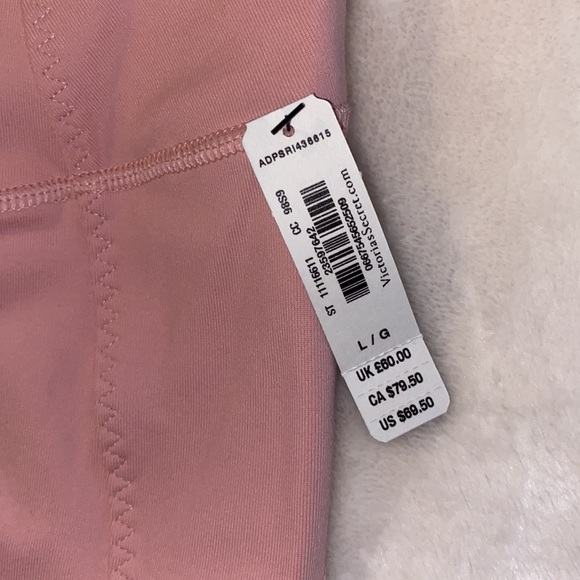 NWT pink Knockout leggings by VS - Picture 3 of 4